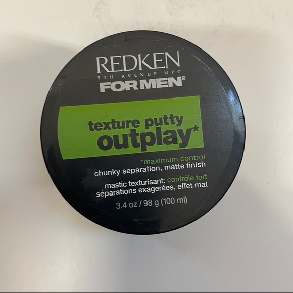Redken For Men Texture Putty Outplay Maximum Control 3.4 OZ HTF